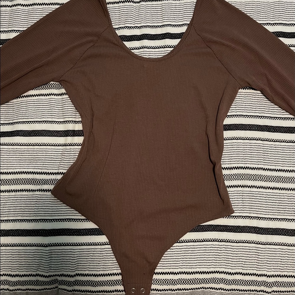 Brand New Banana Republic Brown Body Suit